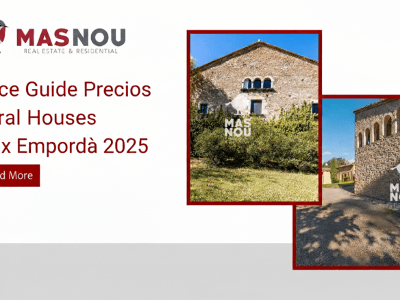 guide prices rural houses baix empordad
